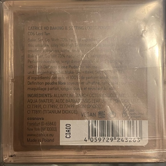 CATRICE COSMETICS HD BAKING AND SET LOOSE POWDER - Picture 2 of 2